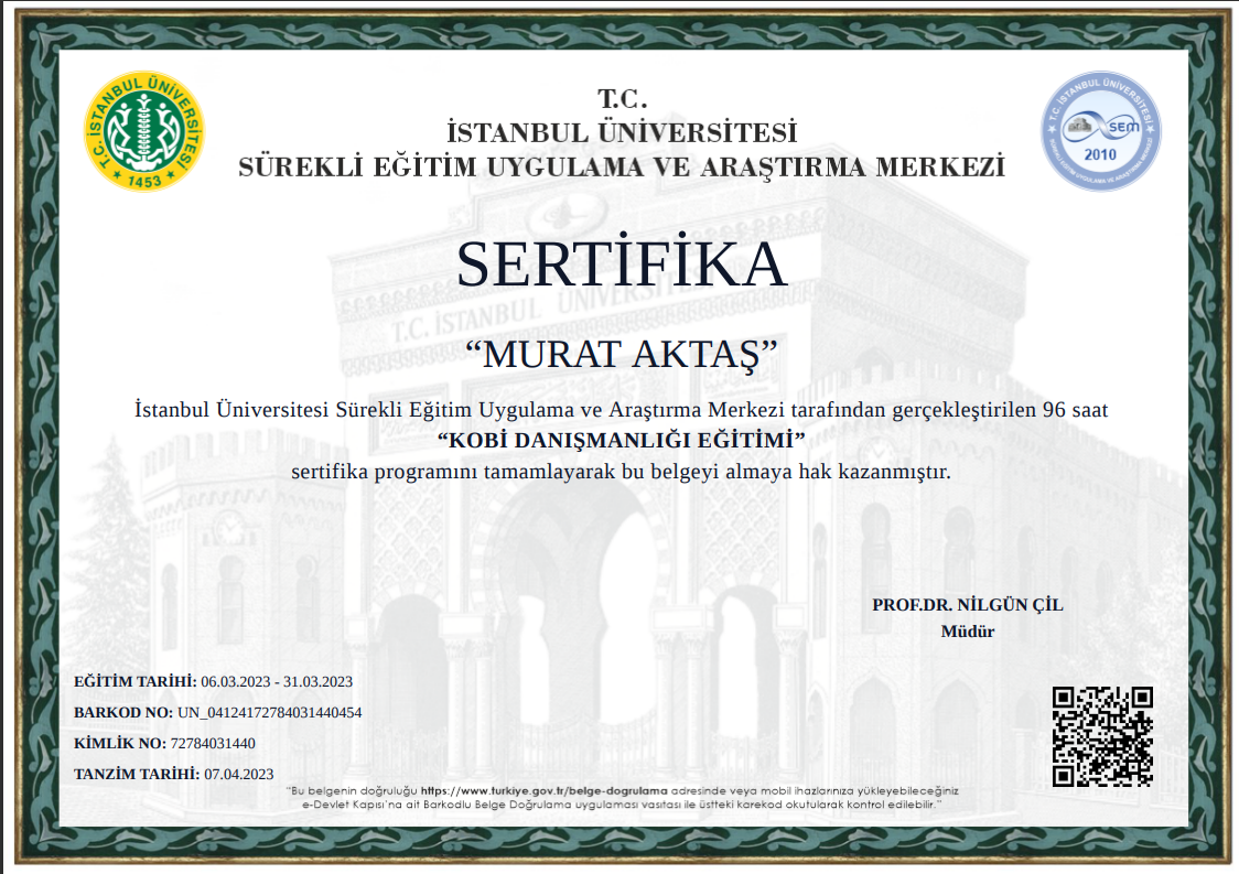 KOBİ DANIŞMANLIĞI